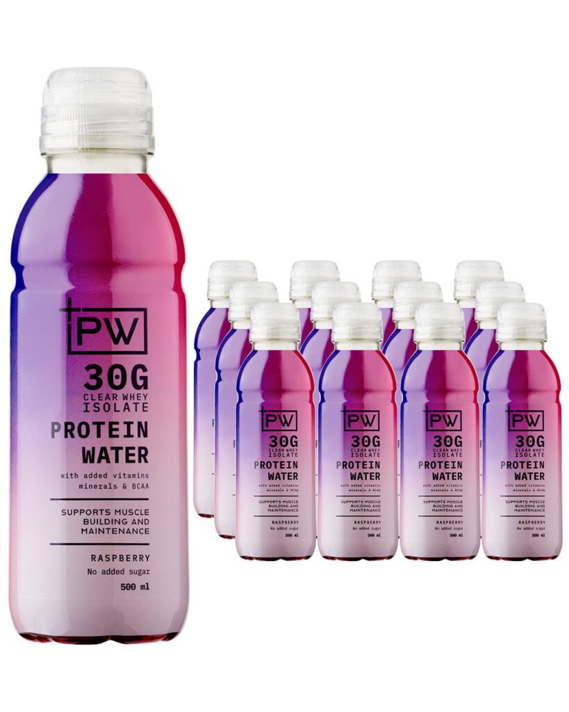 +PW Mixed Berry Protein Water 12 x 500 ml