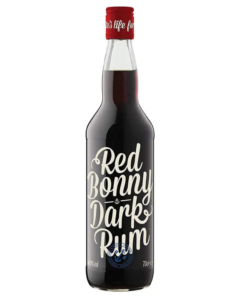 Red Bonny Navy Dark Guyana Rum 70 cl