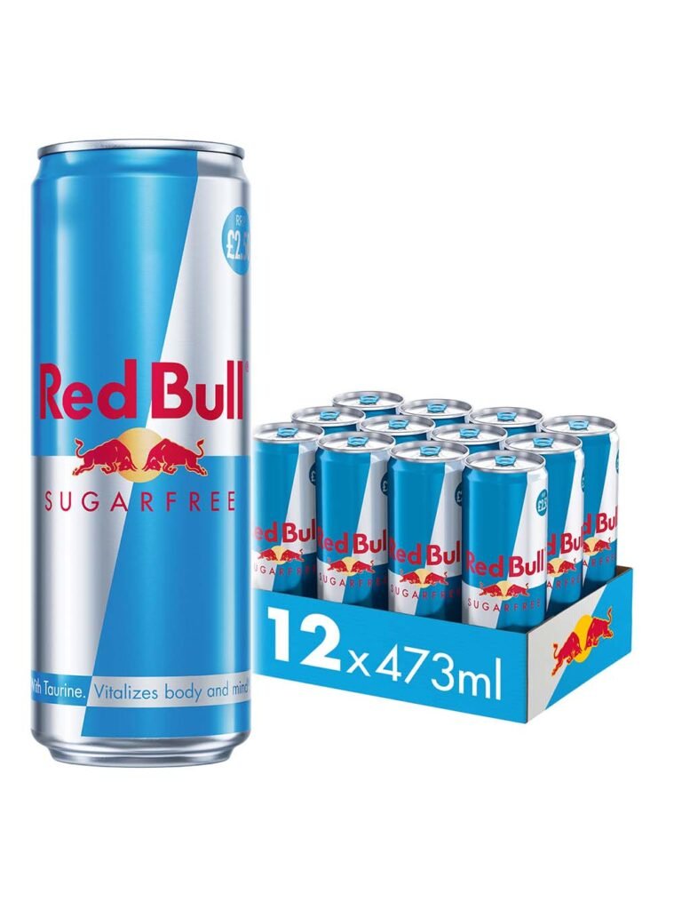 Red Bull Sugar Free Energy Drink Price Marked 12 x 473 ml