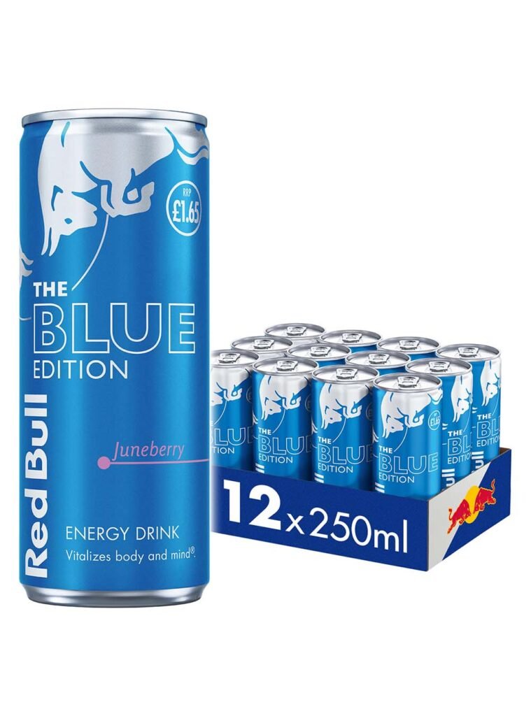 Red Bull The Blue Edition Energy Drink 12 x 250 ml