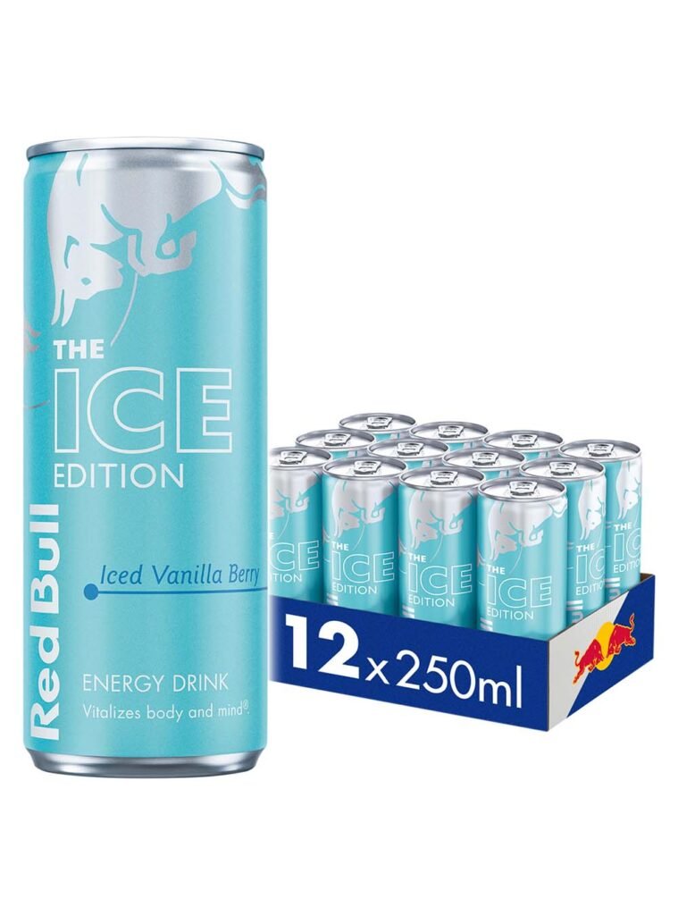 Red Bull The Ice Edition - Iced Vanilla Berry Energy Drink 12 x 250 ml