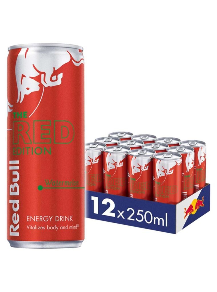 Red Bull The Red Edition - Watermelon Energy Drink 12 x 250 ml