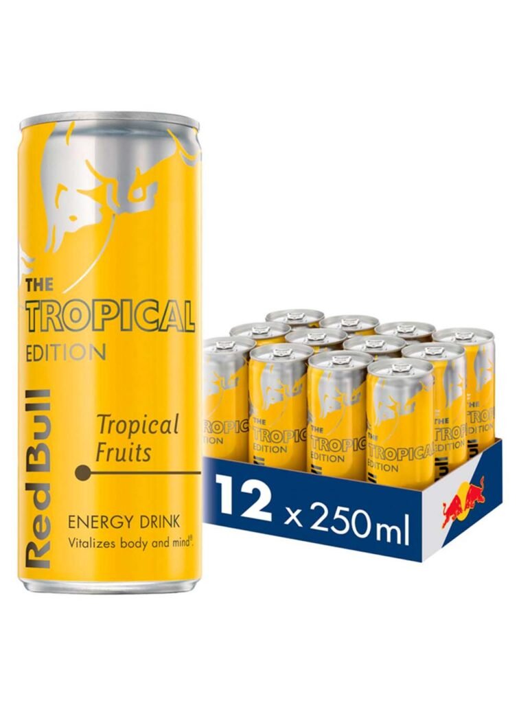 Red Bull The Tropical Edition Energy 12 x 250 ml