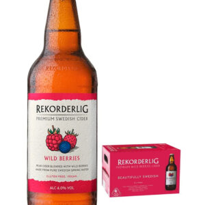 Rekorderlig Wild Berries Cider Multipack, 15 x 500 ml