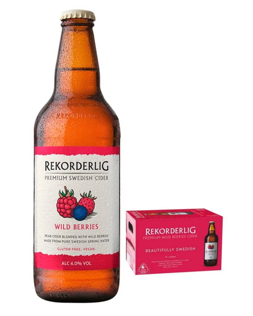 Rekorderlig Wild Berries Cider 15 x 500 ml