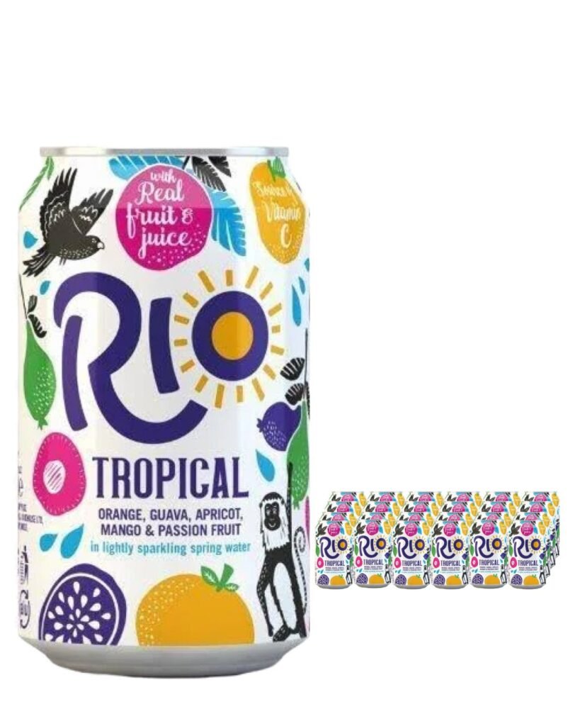 Rio Tropical Fruit Juice Drink 24 x 330 ml