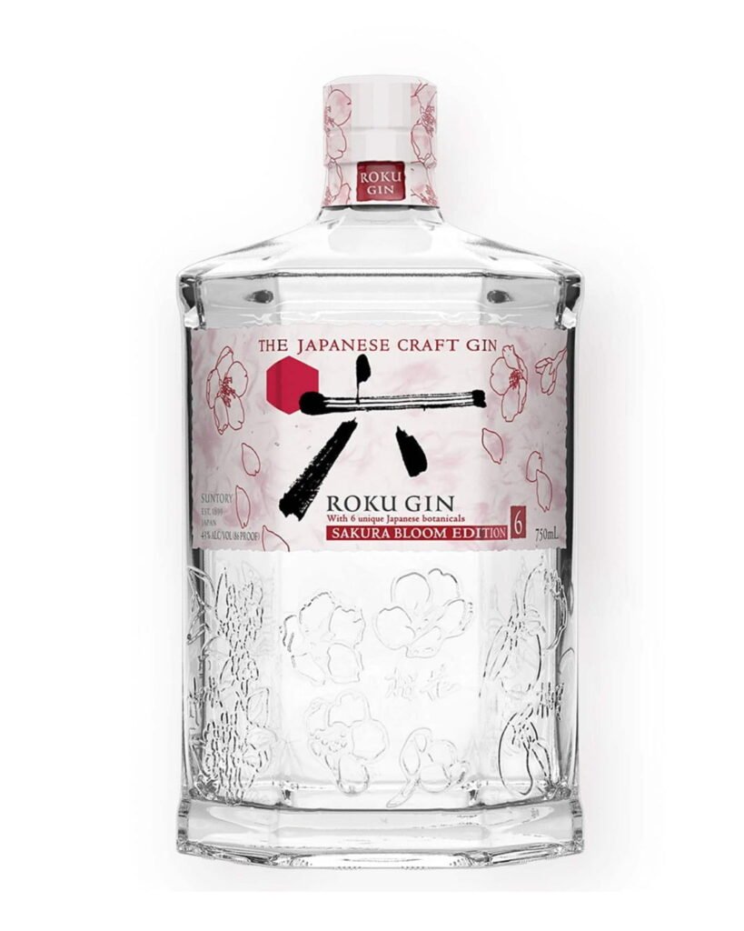 Roku Sakura Bloom Limited Edition Japanese Craft Gin 70 cl