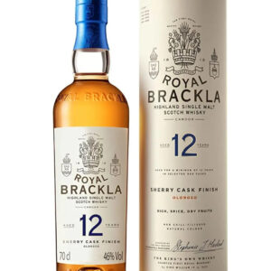 Royal Brackla 12 Year Old Highland Single Malt Scotch Whisky, 70 cl
