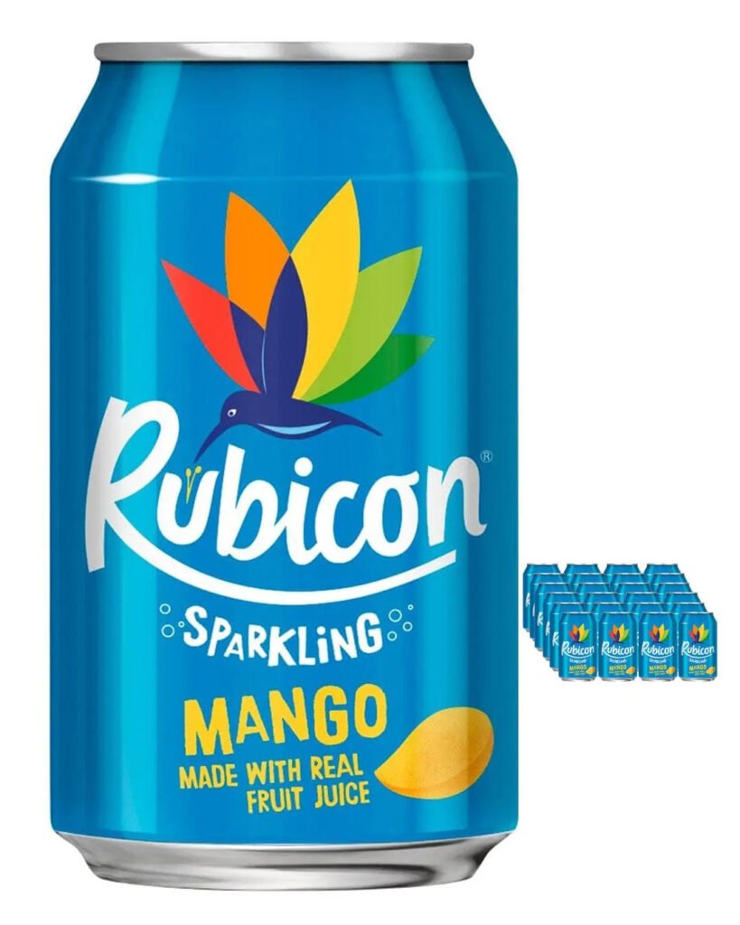 Rubicon Sparkling Mango Juice Drink 24 x 330 ml
