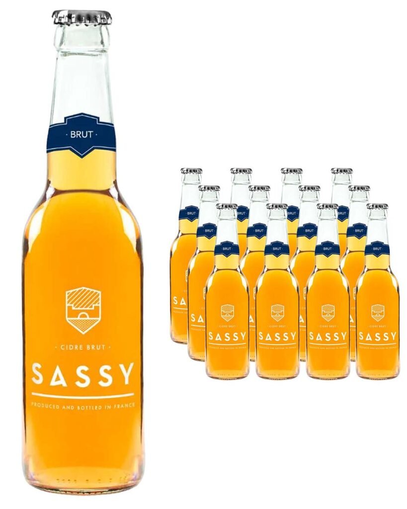 Sassy Cidre Brut Cider 12 x 330 ml