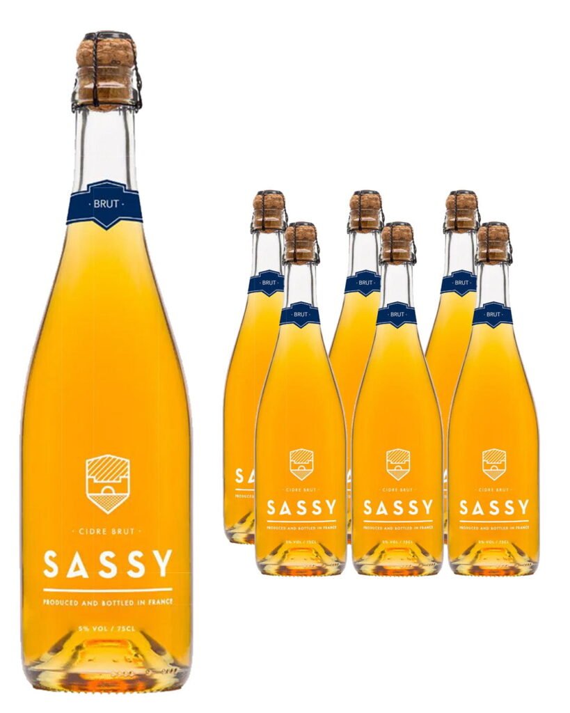 Sassy Cidre Brut Cider 6 x 750 ml