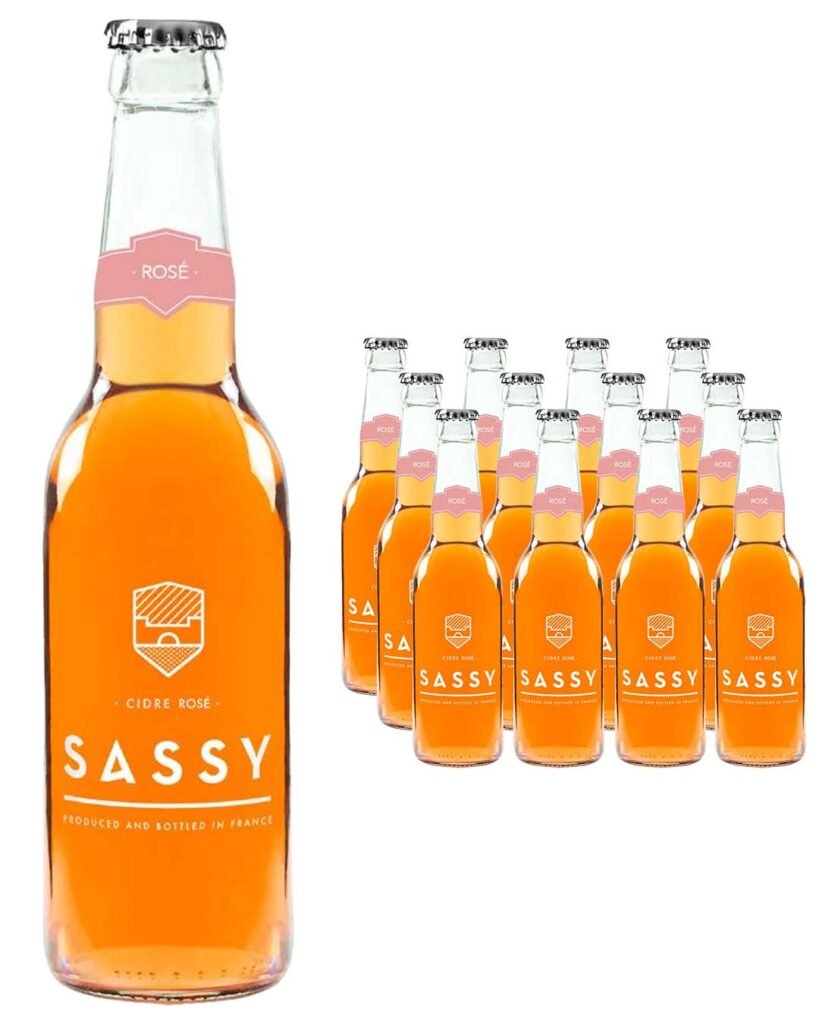 Sassy Cidre Rosé Cider 12 x 330 ml