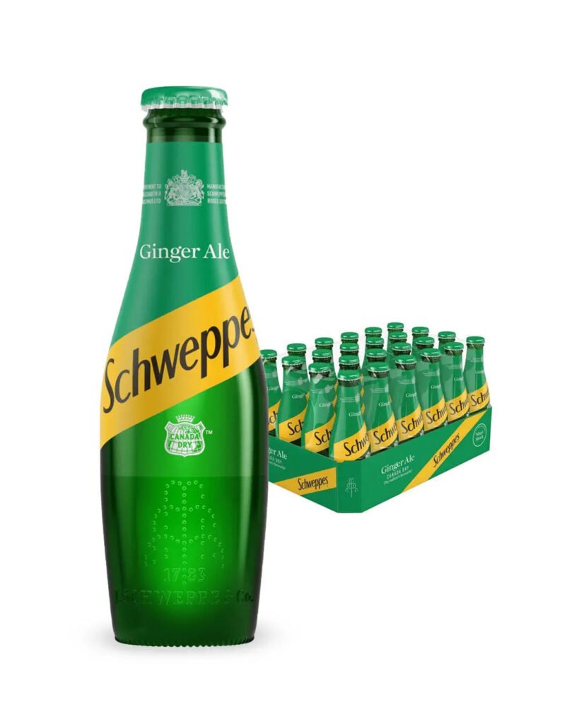 Schweppes Canadian Dry Ginger Ale 24 x 200 ml