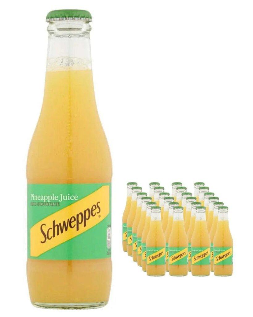 Schweppes Pineapple Juice 24 x 200 ml