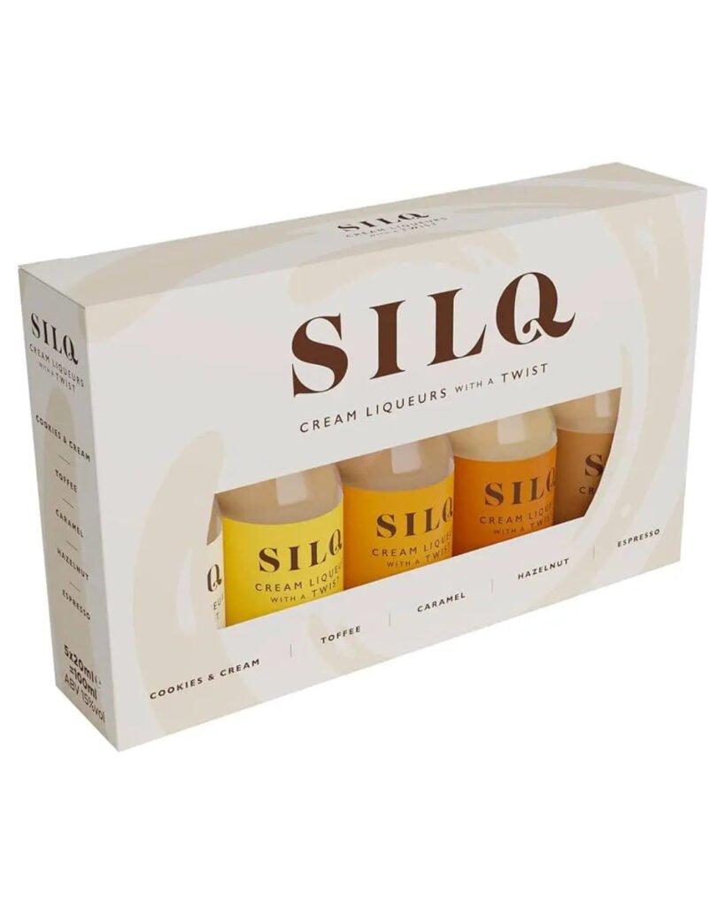 Silq Cream Liqueur with a Twist 5 x 2 cl