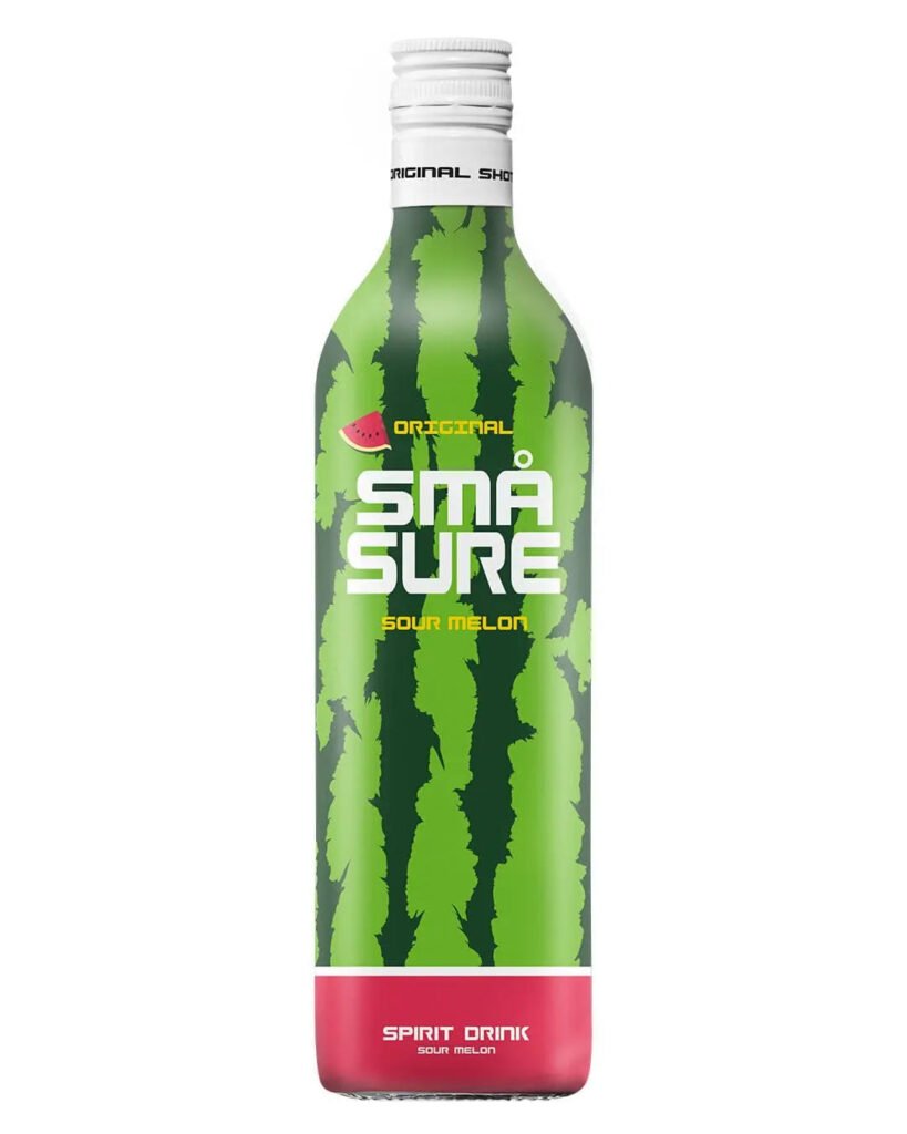 Små Sour Melon Shot 70 cl