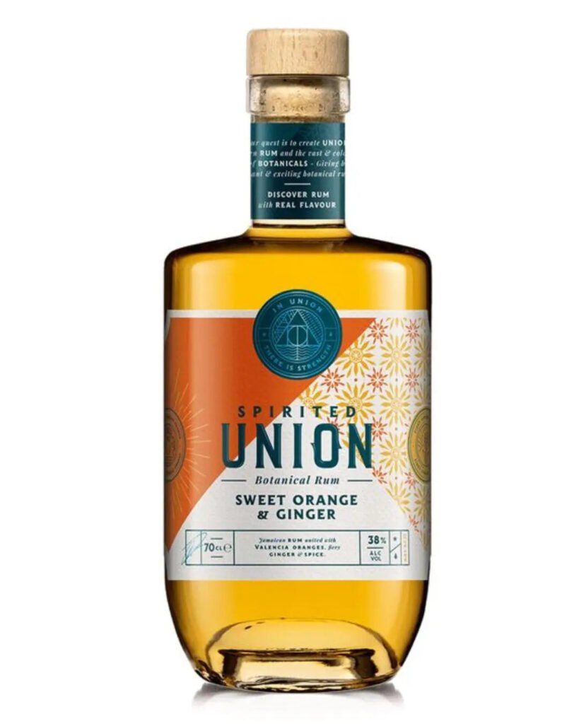 Spirited Union Orange and Ginger Botanical Rum 70 cl