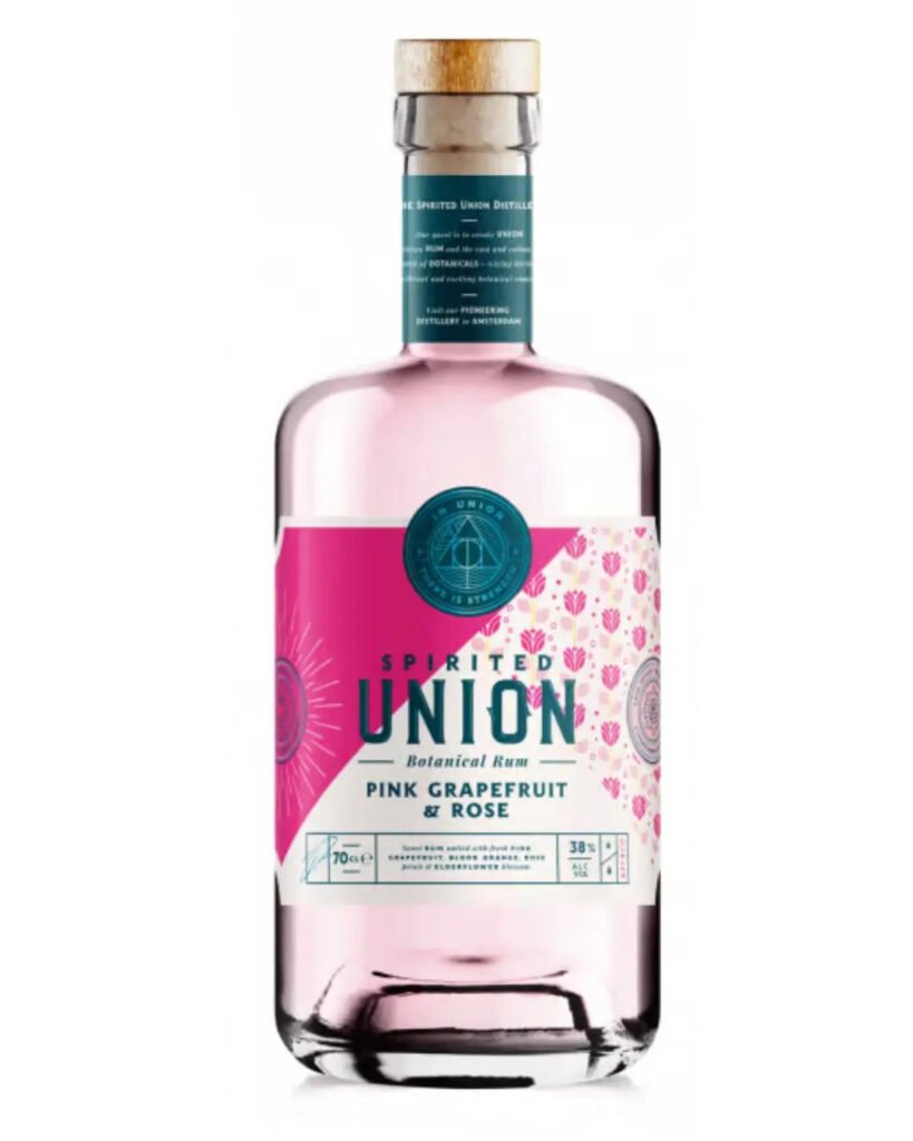 Spirited Union Pink Grapefruit and Rose Botanical Rum 70 cl