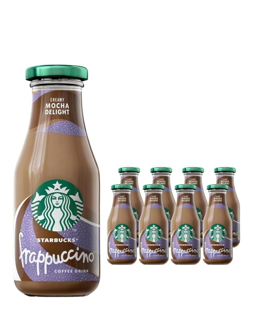 Starbucks Frappuccino Mocha Glass Bottle 8 x 250 ml