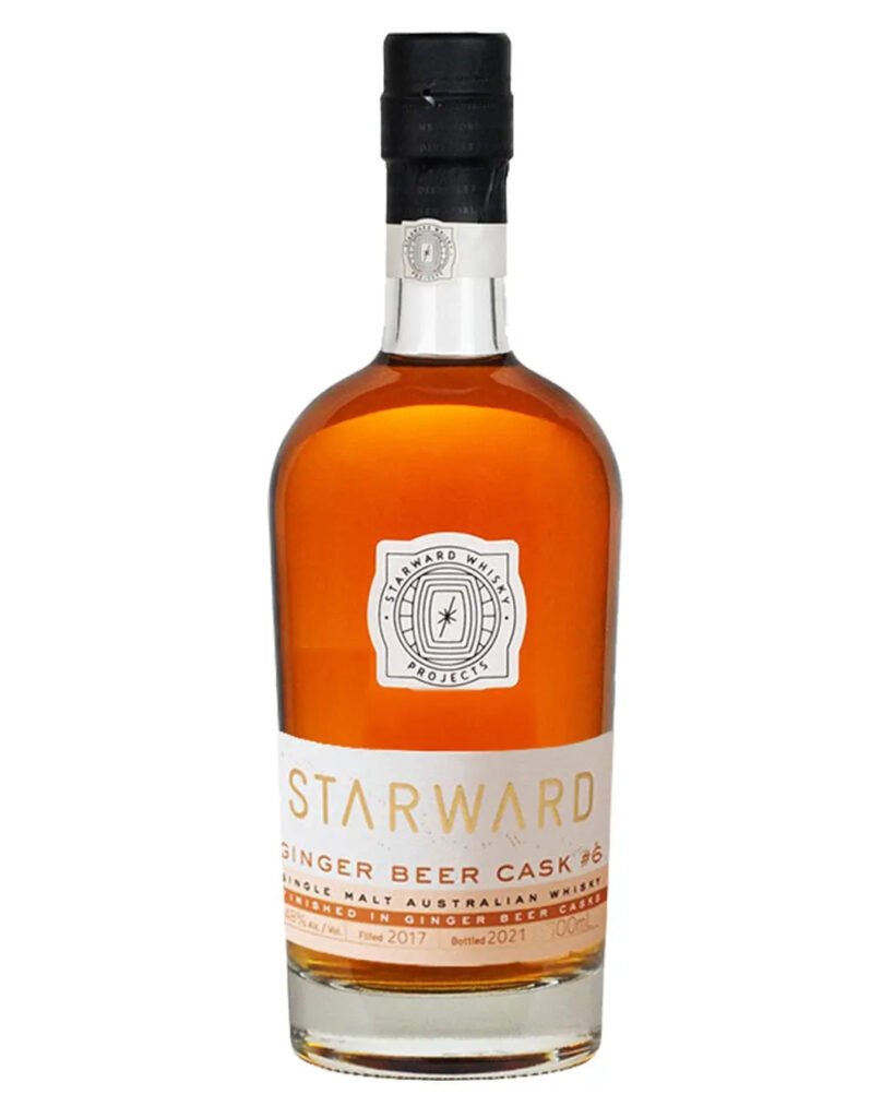 Starward Ginger Beer Cask Batch 6 Single Malt Australian Whisky 50 cl