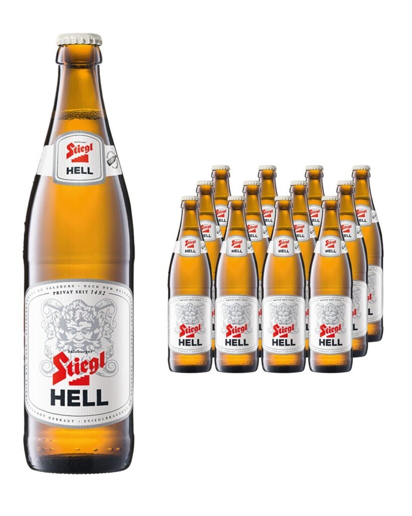 Stiegl Hell Lager Pils Bottle  12 x 500ml