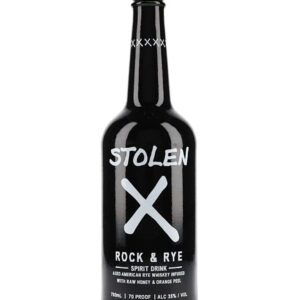 Stolen X Rock & Rye Whiskey Liqueur, 70 cl