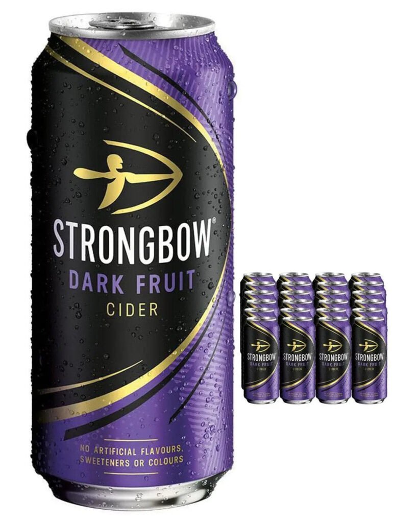 Get Strongbow Dark Fruits Cider 24 x 440 ml Online
