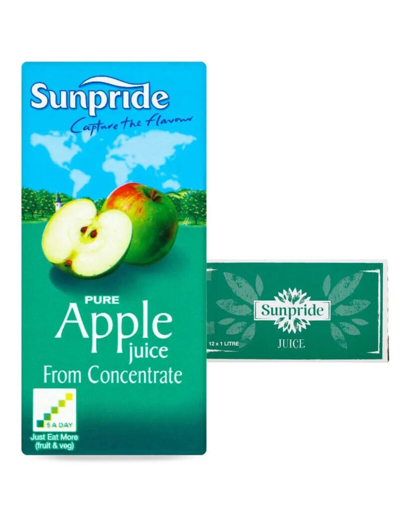 Sunpride Apple Juice Multipack 12 x 1 L