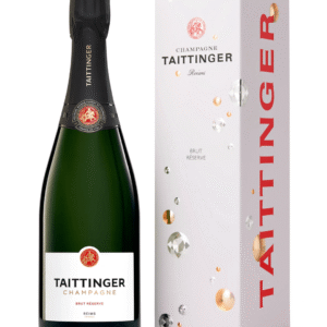 Taittinger Brut Reserve NV Champagne in Gift Box, 75 cl