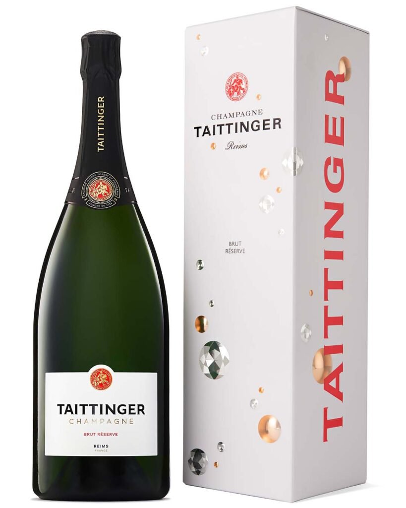 Taittinger Brut Reserve NV Magnum in Gift Box 1.5 L