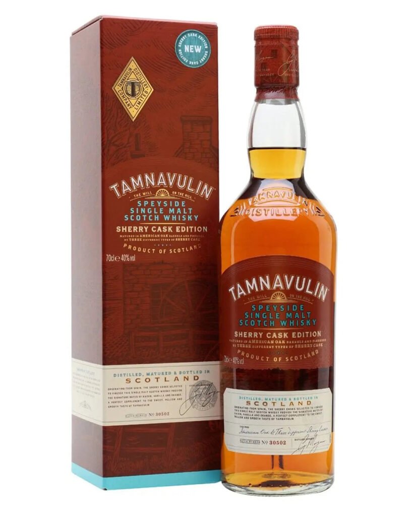 Tamnavulin Speyside Single Malt Scotch Sherry Cask Edition Whisky 70 cl