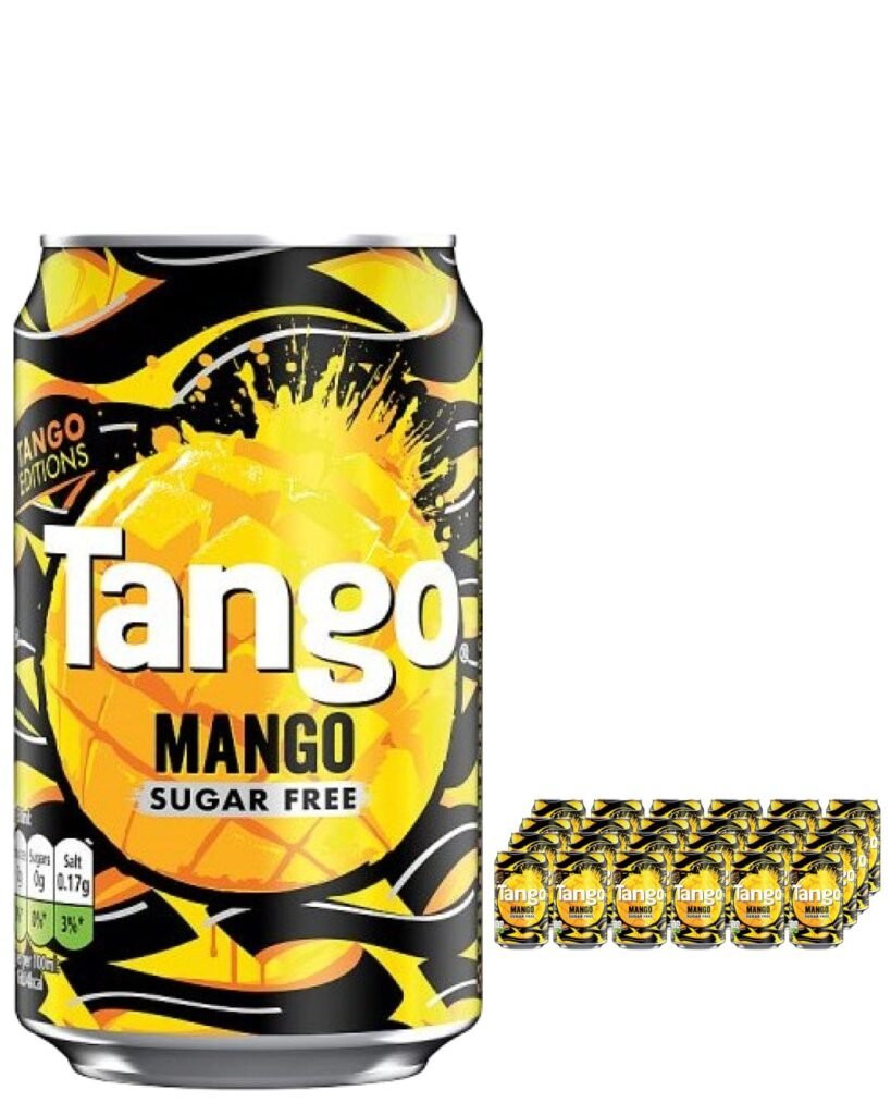 Tango Mango Sugar Free Can 24 x 330 ml
