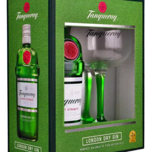 Tanqueray London Dry Gin with Copa, 70 cl