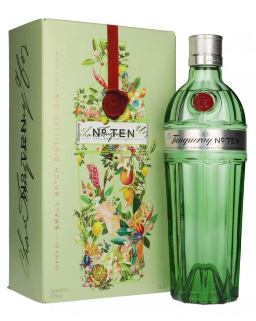 Tanqueray No.10 Gin - 'Alive with Freshness' Gift Box 70 cl