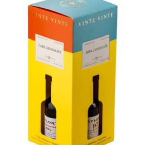 Taylor's Miniature Port & Vinte Vinte Chocolate Set, 4 x 5 cl