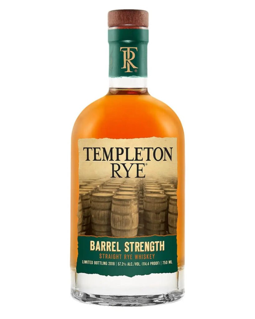 Templeton Rye Barrel Strength Whiskey 70 cl
