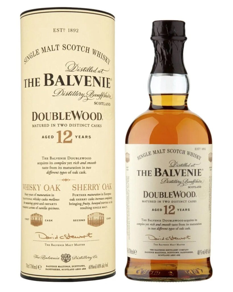 The Balvenie Doublewood 12 Year Old Single Malt Scotch Whisky 70 cl