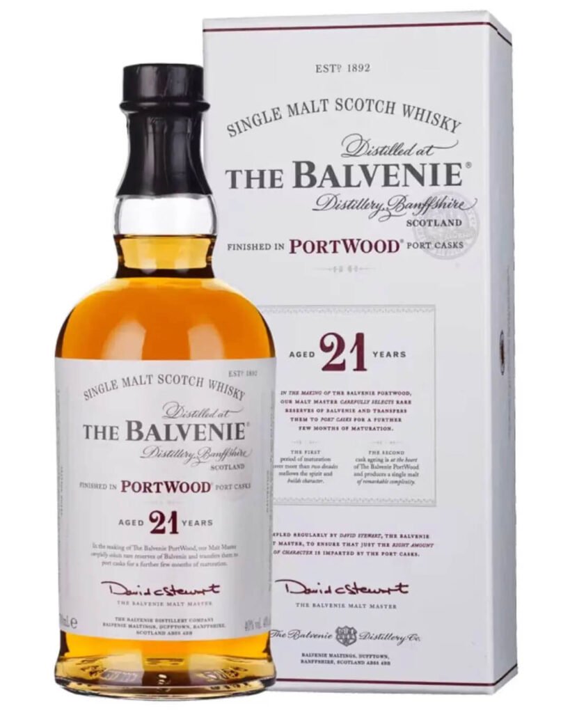 The Balvenie Portwood 21 Year Old Single Malt Scotch Whisky 70 cl
