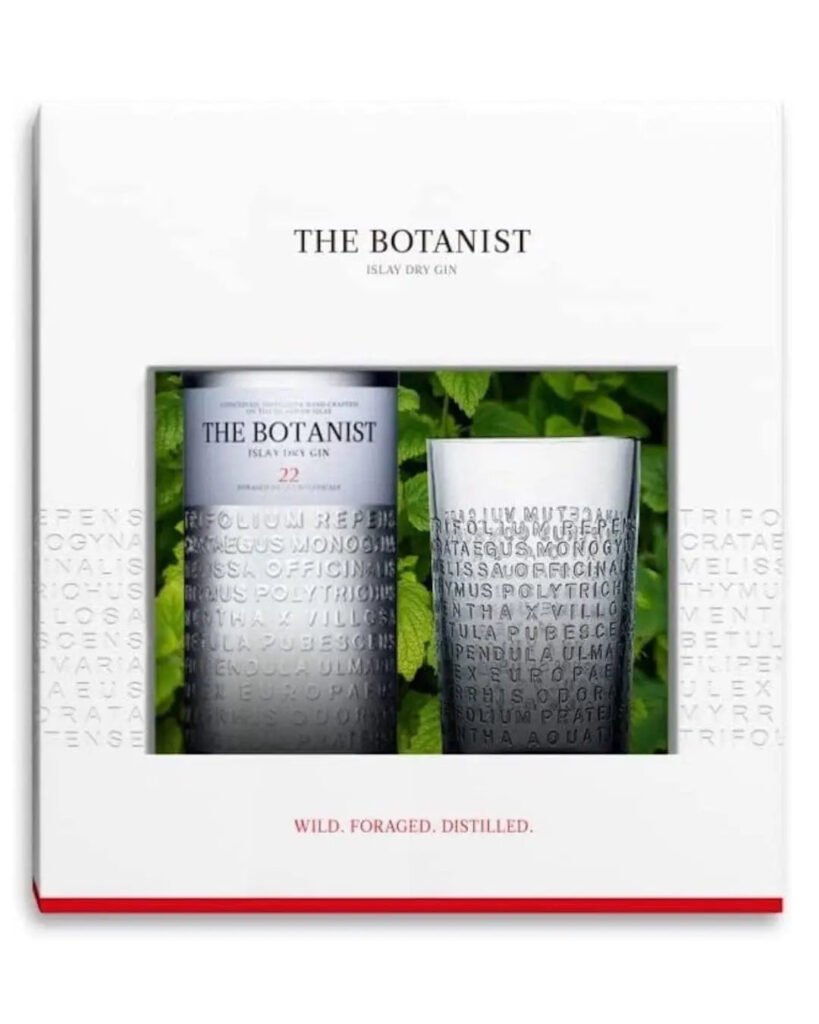 The Botanist Gin Tumbler Gift Set 70 cl