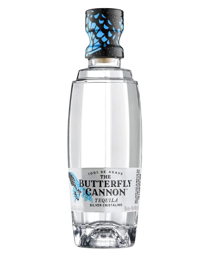 The Butterfly Cannon Cristalino Blanco Tequila 50 cl