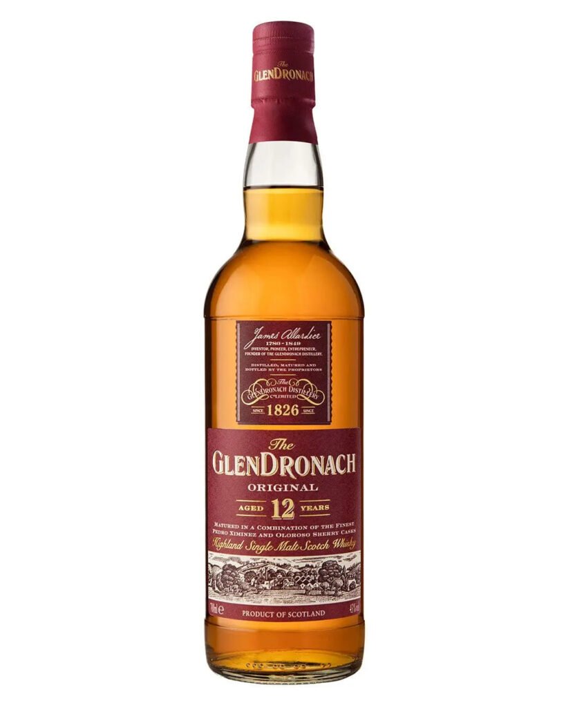 The GlenDronach 12 Year Old Original Single Malt Whisky 70 cl