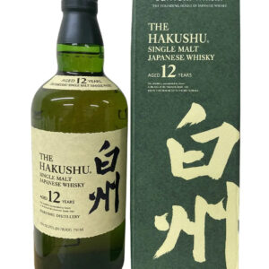 The Hakushu 12 Year Old Single Malt Japanese Whisky, 70 cl