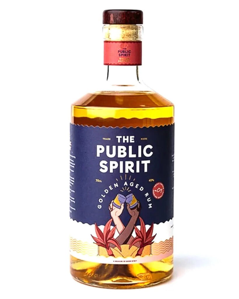 The Public Spirit Golden Aged Rum 70 cl