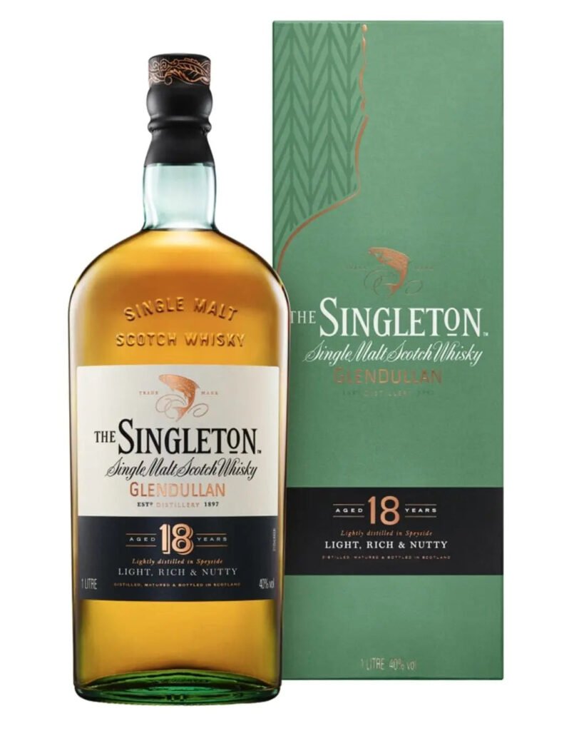 The Singleton of Glendullan 18 Year Old Whisky 1 L