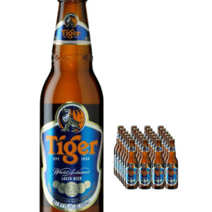 Tiger Premium Lager Beer Bottle Multipack, 24 x 330 ml
