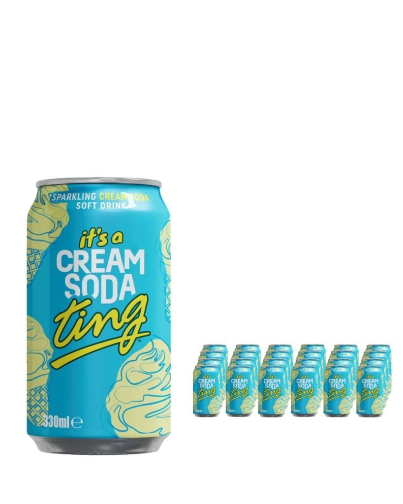 Ting Cream Soda Can 24 x 330 ml