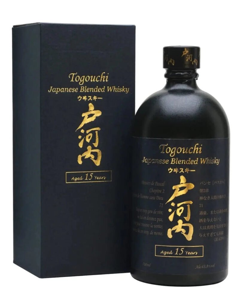 Togouchi Premium Blended Japanese Whisky 15 Year Old 70 cl