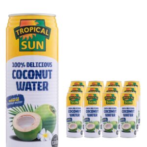 Tropical Sun Coconut Water Drink Can Multipack, 12 x 520 ml