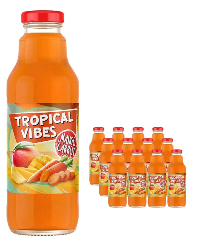 Tropical Vibes Mango Carrot 12 x 532 ml