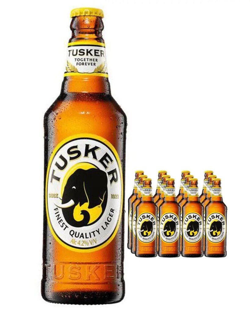 Tusker Finest Quality Lager 12 x 500 ml